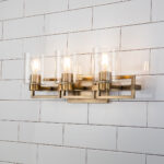 Modern Dimmable Estes 3 Light Bath Vanity bathroom wall light fixture Antique Brass-Lighting LumensBath/Flush Mounts