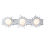 Modern Dimmable Soleil 3 Light Bath Bar Vanity In Chrome bathroom wall light fixture Polished Chrome-Lighting LumensBath/Flush Mounts