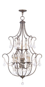 9 Light Venetian Golden Bronze Foyer with Steel base material-Lighting LumensChandeliers