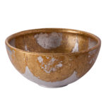 Modern Belle chase Gold Accent Bowl Home Decor gold and silver leaf-Lighting LumensDecorative Accessories