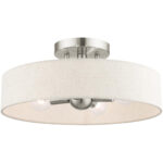 5.125 inch 1 Light Satin Brass Wall Sconce with Steel base material-Lighting LumensWall Sconces