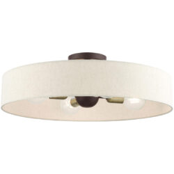 5.125 inch 1 Light Brushed Nickel Wall Sconce with Steel base material-Lighting LumensWall Sconces