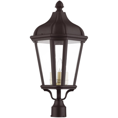 7.25 inch 1 Light MG Outdoor Wall Lantern Pendant Lighting Fixture with Amber Water Glass Shade-Lighting LumensLantern