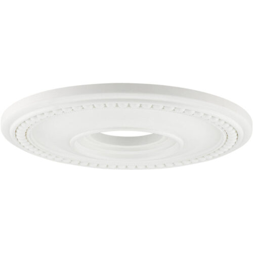 Winter Gold Ceiling Medallion with Polyurethane Foam base with 20 Dia-Lighting LumensMedallion