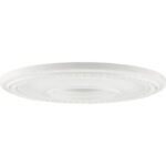 Winter Gold Ceiling Medallion with Polyurethane Foam base with 20 Dia-Lighting LumensMedallion