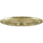 Venetian Golden Bronze Ceiling Medallion with Polyurethane Foam base with 20 Dia-Lighting LumensMedallion