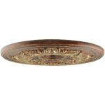 Imperial Bronze Ceiling Medallion with Polyurethane Foam base with 40.5 Dia-Lighting LumensMedallion