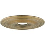 Verona Bronze Ceiling Medallion with Polyurethane Foam base with 60 Dia-Lighting LumensMedallion