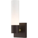 10101-07 1 Light Bronze ADA Single Sconce-Lighting LumensWall Sconces