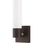 10101-07 1 Light Bronze ADA Single Sconce-Lighting LumensWall Sconces