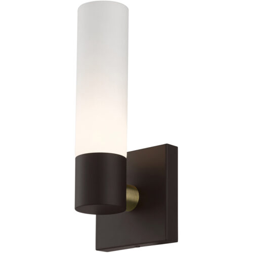 10101-07 1 Light Bronze ADA Single Sconce-Lighting LumensWall Sconces