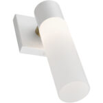 10101-13 1 Light Textured White ADA Single Sconce-Lighting LumensWall Sconces