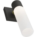 10101-14 1 Light Textured Black ADA Single Sconce-Lighting LumensWall Sconces