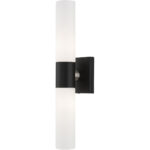 10102-04 2 Light Black ADA Vanity Sconce-Lighting LumensWall Sconces