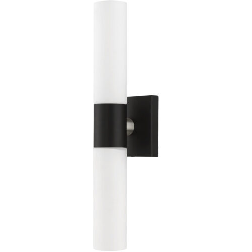 10102-04 2 Light Black ADA Vanity Sconce-Lighting LumensWall Sconces