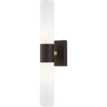 10102-07 2 Light Bronze ADA Vanity Sconce-Lighting LumensWall Sconces