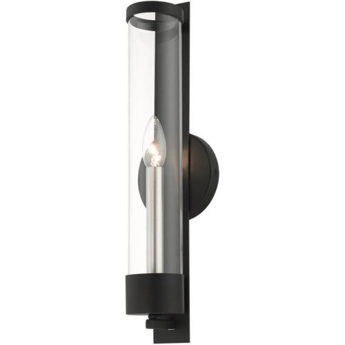 10142-04 1 Light Black ADA Single Sconce-Lighting LumensWall Sconces