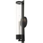 10142-04 1 Light Black ADA Single Sconce-Lighting LumensWall Sconces