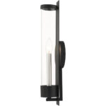 10142-04 1 Light Black ADA Single Sconce-Lighting LumensWall Sconces