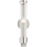 10142-91 1 Light Brushed Nickel ADA Single Sconce-Lighting LumensWall Sconces