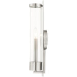 10142-91 1 Light Brushed Nickel ADA Single Sconce-Lighting LumensWall Sconces