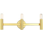 10343-02 3 Light Polished Brass ADA Vanity Sconce-Lighting LumensWall Sconces