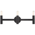 10343-04 3 Light Black ADA Vanity Sconce-Lighting LumensWall Sconces