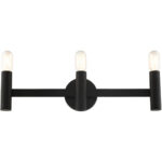 10343-04 3 Light Black ADA Vanity Sconce-Lighting LumensWall Sconces