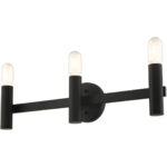 10343-04 3 Light Black ADA Vanity Sconce-Lighting LumensWall Sconces