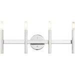 10344-05 4 Light Polished Chrome ADA Vanity Sconce-Lighting LumensWall Sconces