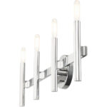 10344-05 4 Light Polished Chrome ADA Vanity Sconce-Lighting LumensWall Sconces