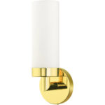 15071-02 1 Light Polished Brass ADA Single Sconce-Lighting LumensWall Sconces