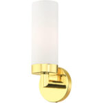 15071-02 1 Light Polished Brass ADA Single Sconce-Lighting LumensWall Sconces