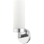 15071-05 1 Light Polished Chrome ADA Single Sconce-Lighting LumensWall Sconces