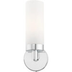 15071-05 1 Light Polished Chrome ADA Single Sconce-Lighting LumensWall Sconces