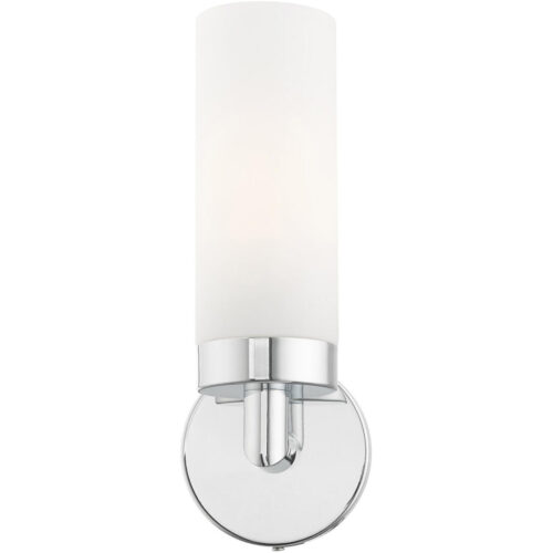 15071-05 1 Light Polished Chrome ADA Single Sconce-Lighting LumensWall Sconces