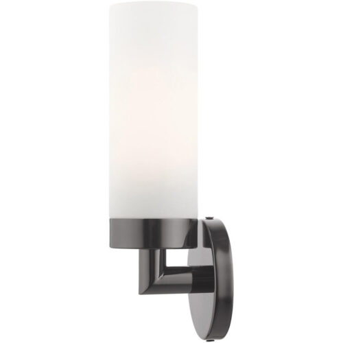 15071-46 1 Light Black Chrome ADA Single Sconce-Lighting LumensWall Sconces