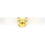 15072-02 2 Light Polished Brass ADA Vanity Sconce-Lighting LumensWall Sconces