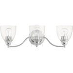 15133-05 3 Light Polished Chrome Vanity Sconce-Lighting LumensWall Sconces