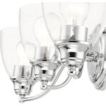 15133-05 3 Light Polished Chrome Vanity Sconce-Lighting LumensWall Sconces