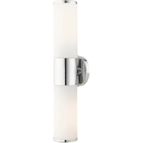 16562-05 2 Light Polished Chrome ADA Vanity Sconce-Lighting LumensWall Sconces