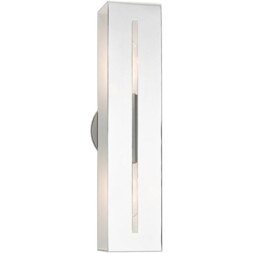 16682-05 2 Light Polished Chrome ADA Vanity Sconce-Lighting LumensWall Sconces