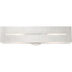 16682-91 2 Light Brushed Nickel ADA Vanity Sconce-Lighting LumensWall Sconces