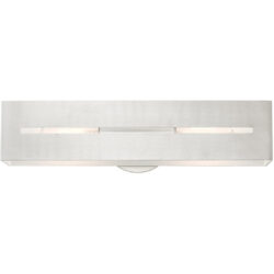 16682-91 2 Light Brushed Nickel ADA Vanity Sconce-Lighting LumensWall Sconces