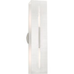 16682-91 2 Light Brushed Nickel ADA Vanity Sconce-Lighting LumensWall Sconces