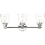 16783-05 3 Light Polished Chrome Vanity Sconce-Lighting LumensWall Sconces