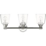 16783-05 3 Light Polished Chrome Vanity Sconce-Lighting LumensWall Sconces