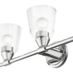 16785-05 5 Light Polished Chrome Large Vanity Sconce-Lighting LumensWall Sconces