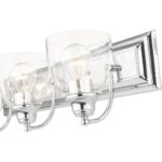 17073-05 3 Light Polished Chrome Vanity Sconce-Lighting LumensWall Sconces