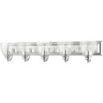 17075-05 5 Light Polished Chrome Vanity Sconce-Lighting LumensWall Sconces